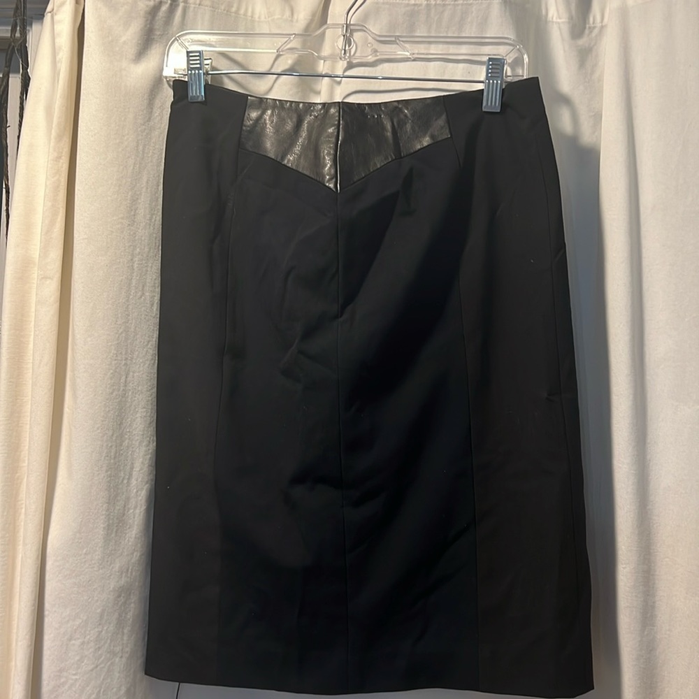 Black Calvin Klein pencil skirt